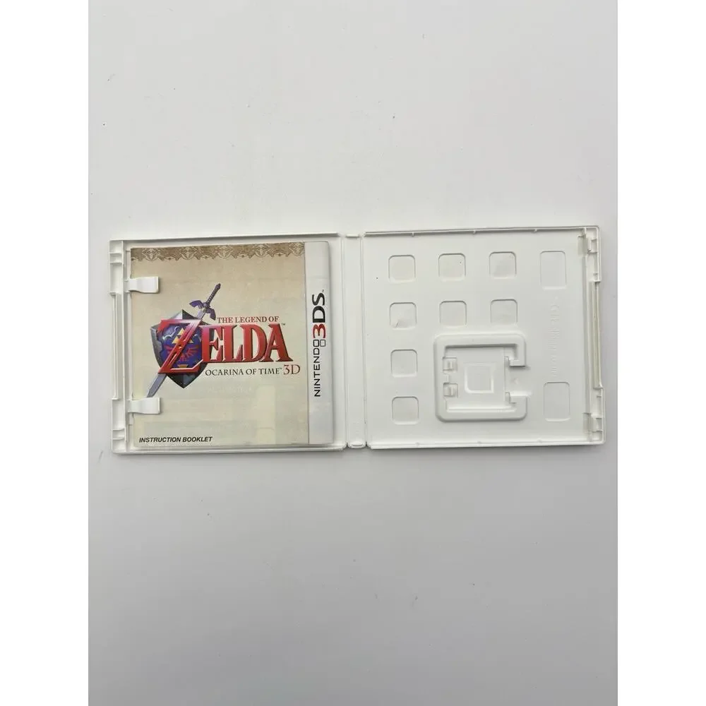 Nintendo 3DS the Legend of Zelda: Ocarina of Time 3D Case And Manual Only